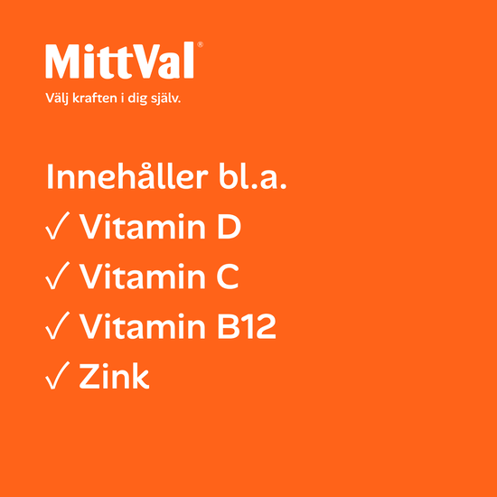 MittVal Vitaminions Multivitamin Barn 60 tuggtabletter
