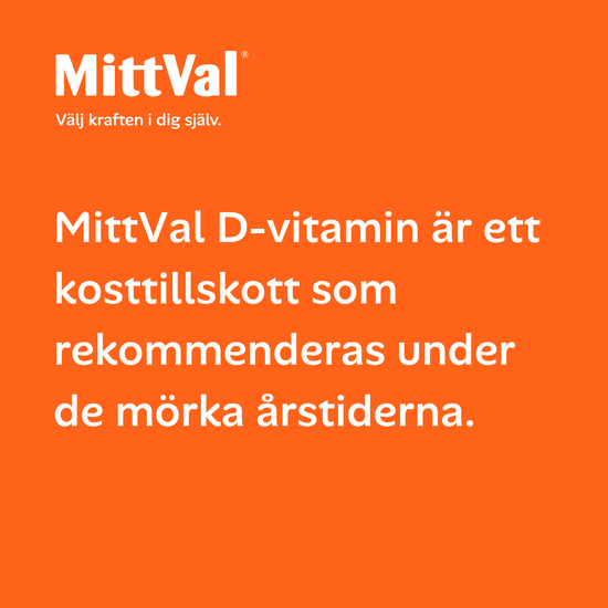 MittVal D-vitamin 100 tabletter