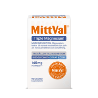 MittVal Triple Magnesium 90 tabletter