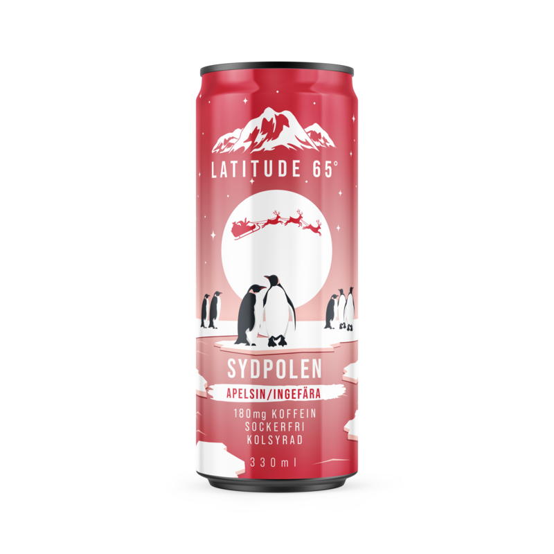 Latitude 65 Sydpolen Apelsin/Ingefära 330 ml