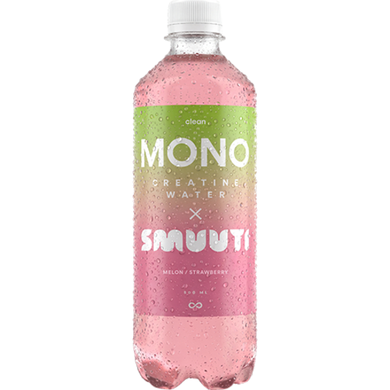 MONO x Smuuti Creatine Water Melon/Strawberry 500 ml