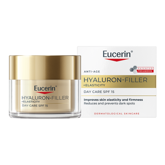 Eucerin Dagkräm Hyaluron-Filler+Elastictiy SPF15 50 ml