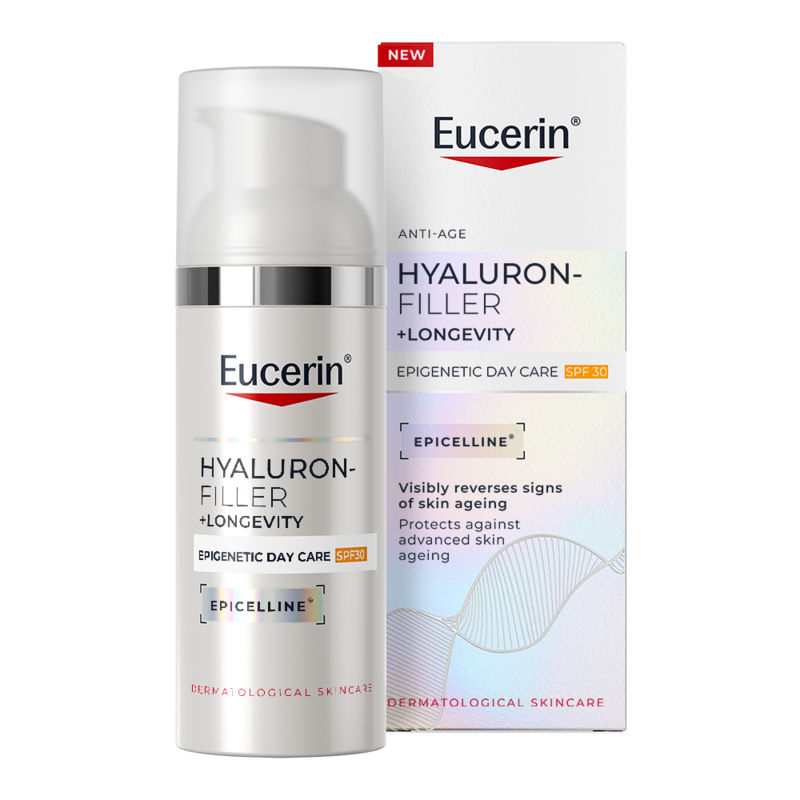 Eucerin Dagkräm Hyaluron-Filler+Longevity Epigenetic SPF30 50 ml