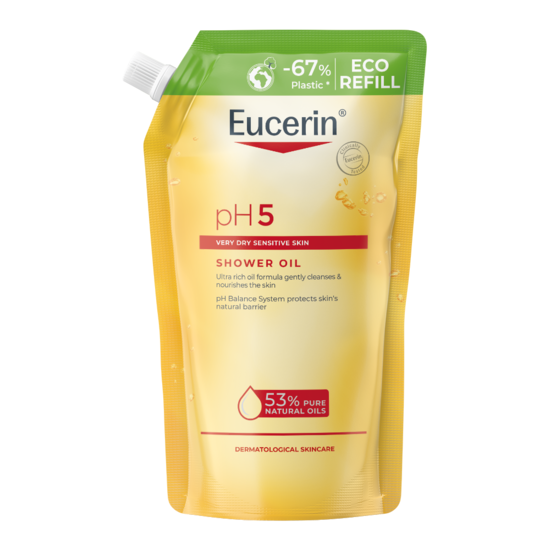 Eucerin pH5 Shower Oil Parfym Refill