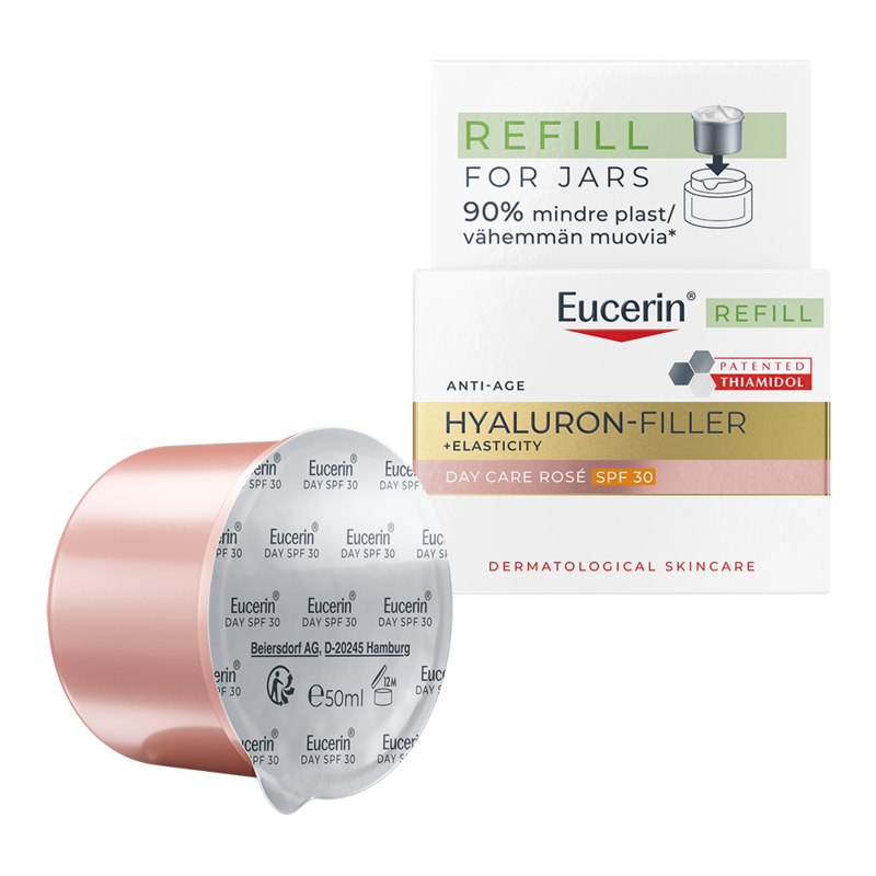Eucerin Hyaluron-Filler + Elasticity Day Rosé SPF30 Refill 50 ml
