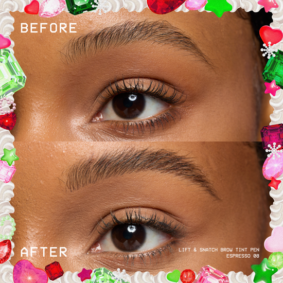 NYX Professional Makeup Brow Duo Holiday Kit: Lift N Snatch Brow Tint Pen Espresso + The Brow Glue Crazy Lift