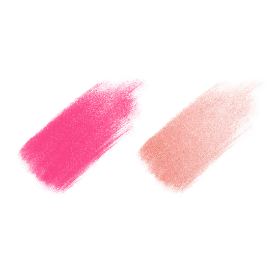 NYX Professional Makeup Bling The Halls Face Palette Blush and Highlighter Duo: Pink Gem and Quartz