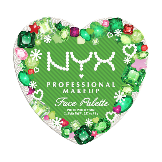 NYX Professional Makeup Bling The Halls Blush and Highlighter Duo: Hot Gem and Topaz