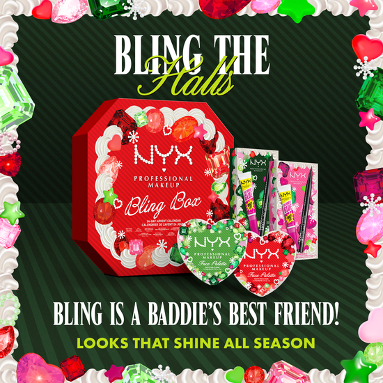 NYX Professional Makeup Bling Box 24 Day Holiday Advent Calendar
