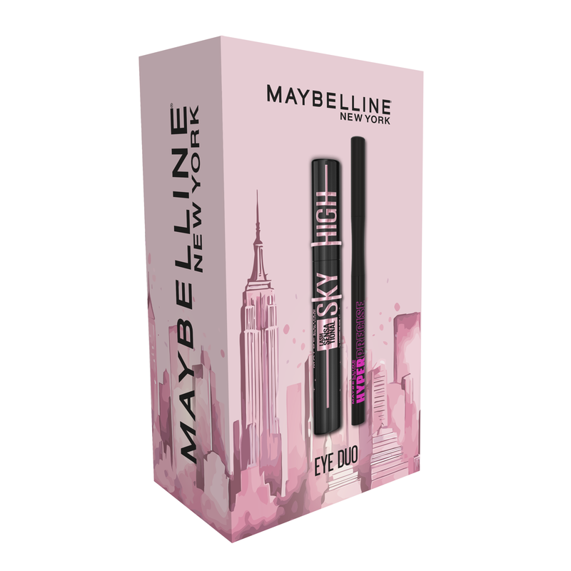 Maybelline New York Eye Duo Gift Box – Mascara + Eyeliner