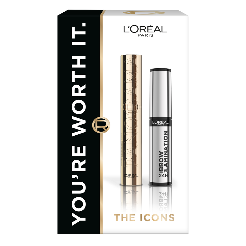 L’Oréal Paris Volume Million Lashes Panorama Mascara Black & Infaillible Brow Lamination Gift Box