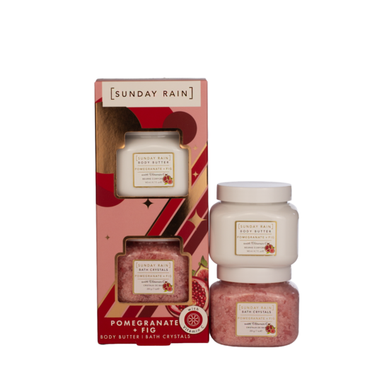 Sunday Rain Pomegranate + Fig Duo