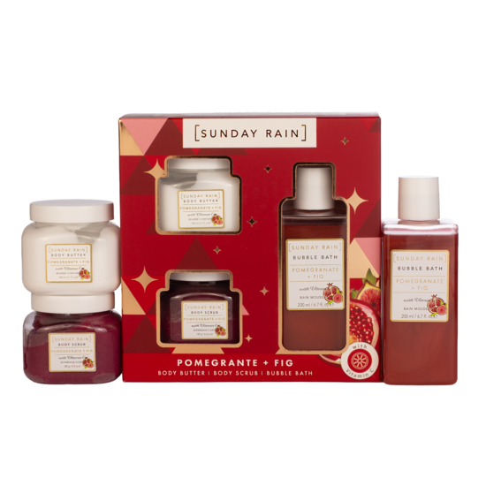 Sunday Rain Pomegranate + Fig Trio