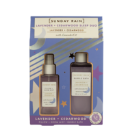 Sunday Rain Lavender + Cedarwood Sleep Duo