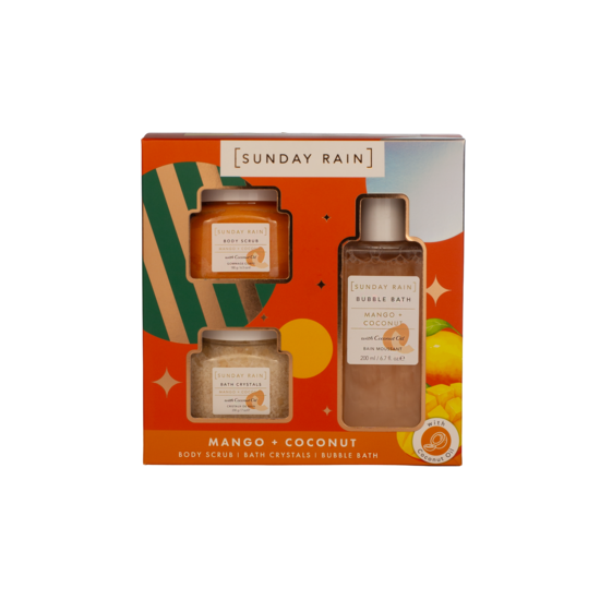 Sunday Rain Mango + Coconut Trio