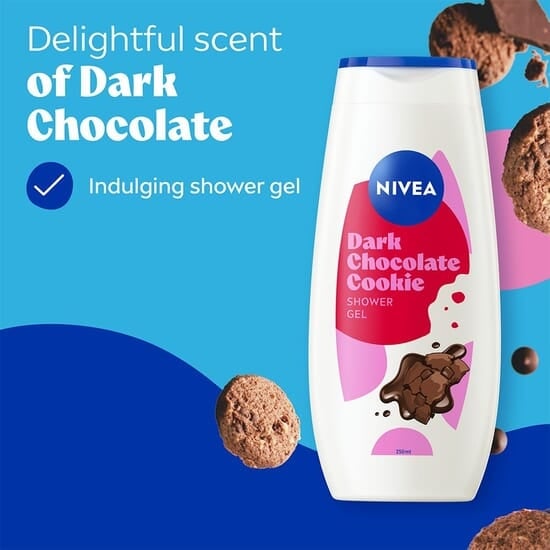 NIVEA Duschtvål Dark Chocolate Shower Gel 250 ml
