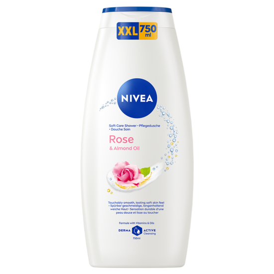 NIVEA Duschkräm Rose & Almond Oil 750 ml
