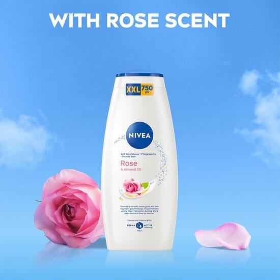 NIVEA Duschkräm Rose & Almond Oil 750 ml