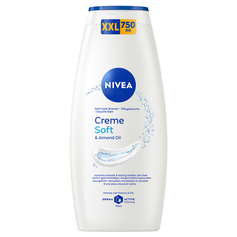 NIVEA Duschtvål Creme Soft & Almond Oil Shower 750 ml