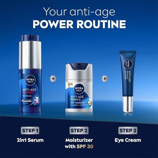 NIVEA MEN Ögonkräm Anti-Age Hyaluron Eye Cream 15 ml 