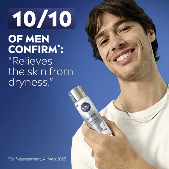 NIVEA MEN Lätt Ansiktskräm Sensitive Soothing Liquid Moisturiser 100 ml