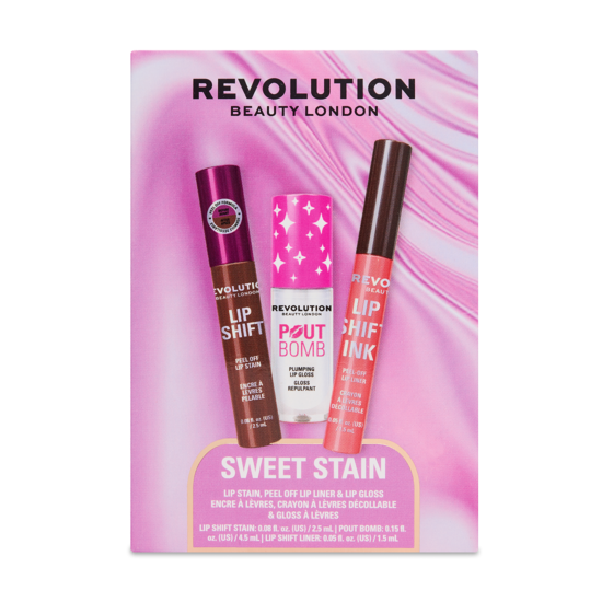 Revolution Sweet Stain Lip Trio