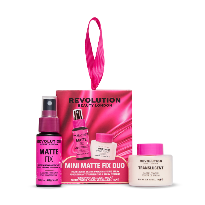 Revolution Beauty London Revolution Mini Matte Fix Duo