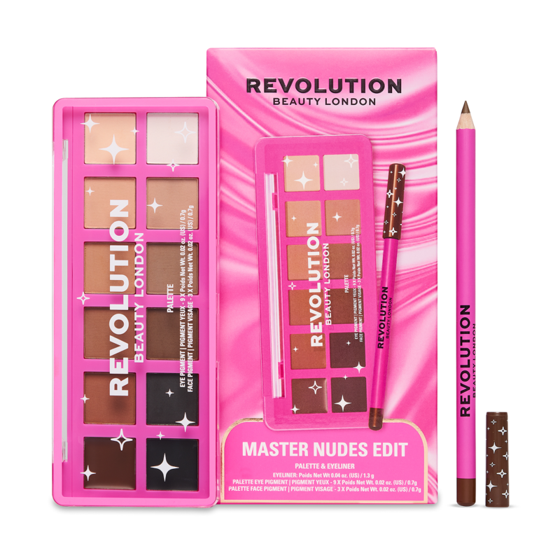 Revolution Beauty London Revolution The Master Nudes Edit