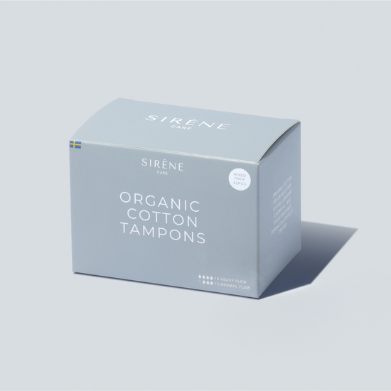 Siréne Care Bomullstamponger Normal & Heavy 12 + 10 st