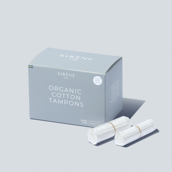 Siréne Care Bomullstamponger Normal & Heavy 12 + 10 st