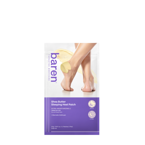 BAREN Shea Butter Sleeping Heel Patch 2 st