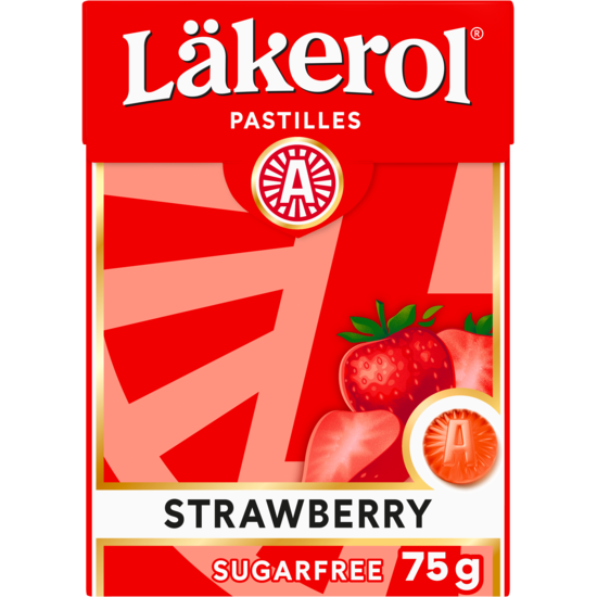 Läkerol Strawberry Big Pack 75 g