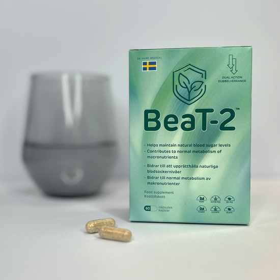 BeaT-2 Blood Sugar Support 60 kapslar