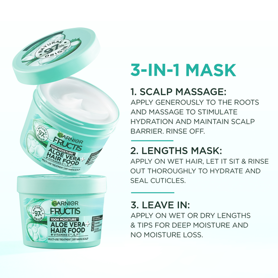 Garnier Fructis Hair Food Aloe Vera Mask 400 ml