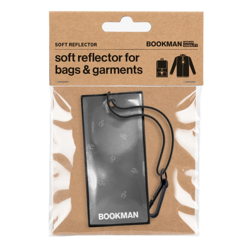 Bookman Urban Visibility Hanging Reflectors Rectangle Black