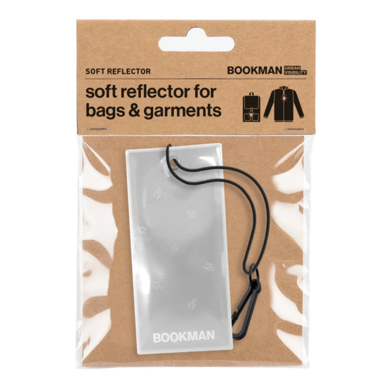 Bookman Urban Visibility Hanging Reflectors Rectangle White 