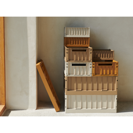 LIEWOOD Weston Förvaringslåda S Oat 2-pack