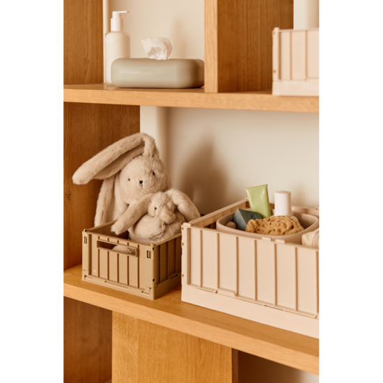 LIEWOOD Weston Förvaringslåda S Oat 2-pack