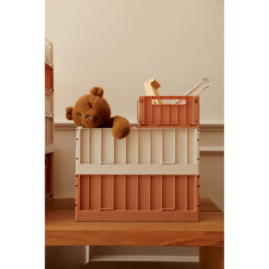 LIEWOOD Weston Förvaringslåda M Sandy 2-pack