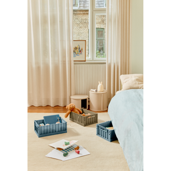 LIEWOOD Weston Förvaringslåda M Oat 2-pack