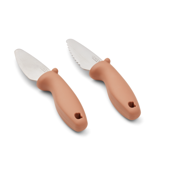 LIEWOOD Perry Barnknivar Tuscany Rose 2-pack