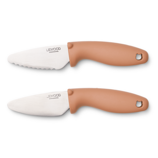 LIEWOOD Perry Barnknivar Tuscany Rose 2-pack