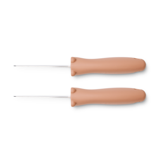 LIEWOOD Perry Barnknivar Tuscany Rose 2-pack