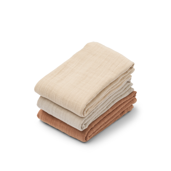 LIEWOOD Lewis Muslinfilt Tuscany Rose Mix 3-Pack