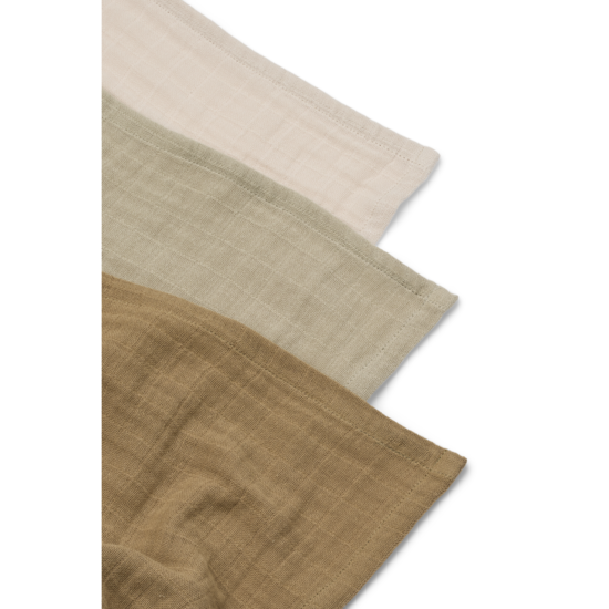 LIEWOOD Lewis Muslinfilt Sandy Mix 3-Pack