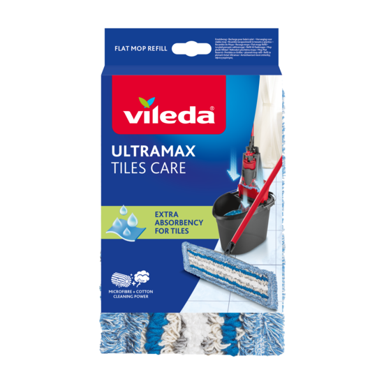 Vileda UltraMax Tiles Care Mopp Refill