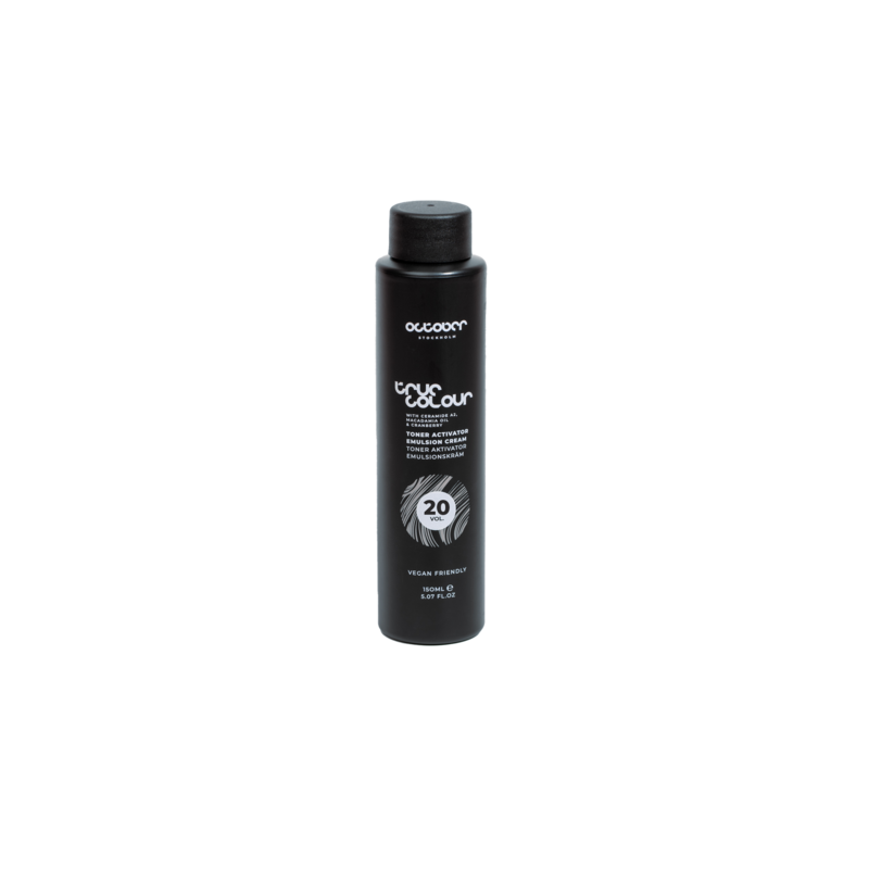 October Stockholm True Colour Activator Emulsion Cream 20 vol Permanent