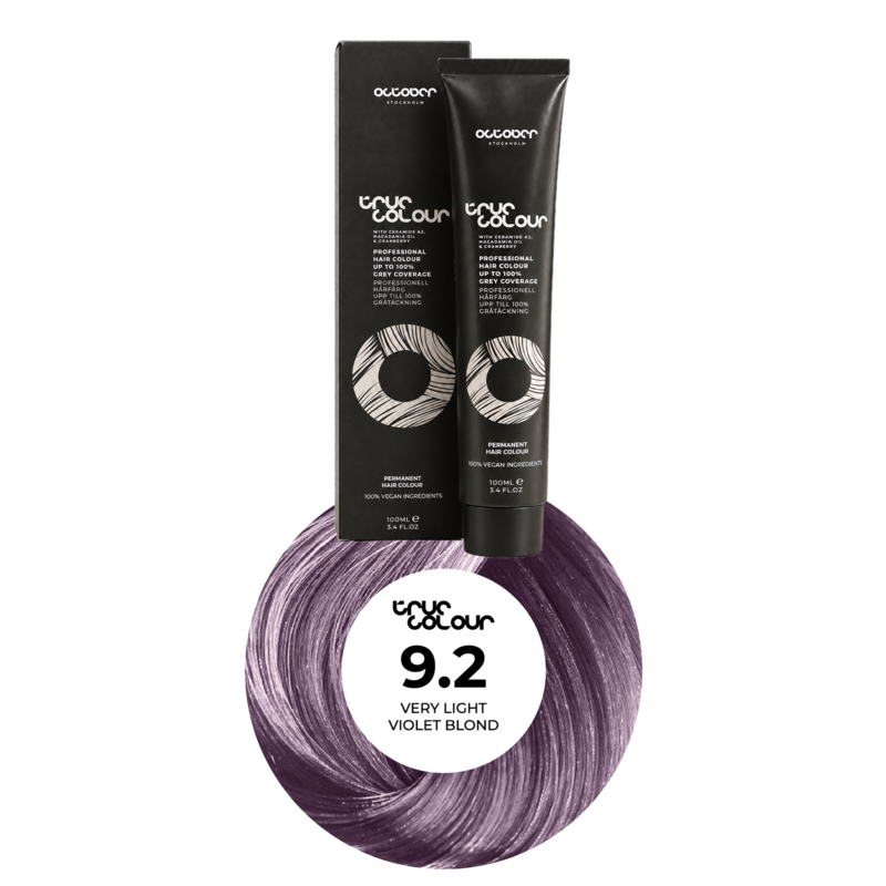October Stockholm True Colour 9.2 Very Light Violet Blond