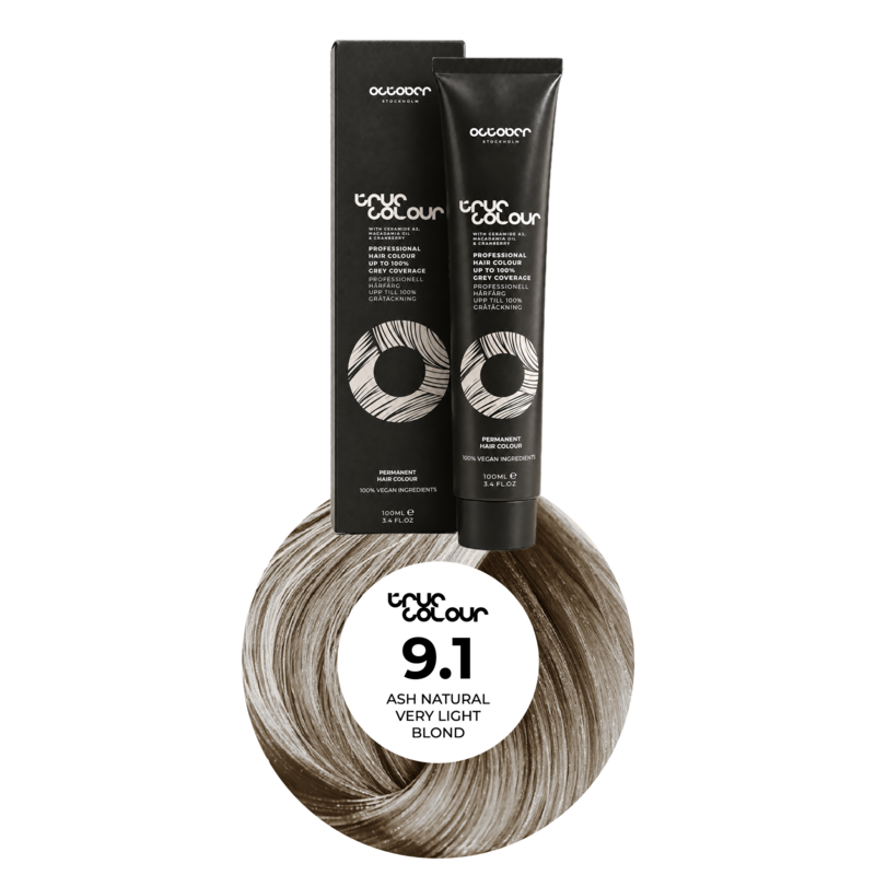 October Stockholm True Colour 9.1 Ash Natural Very Light Blond
