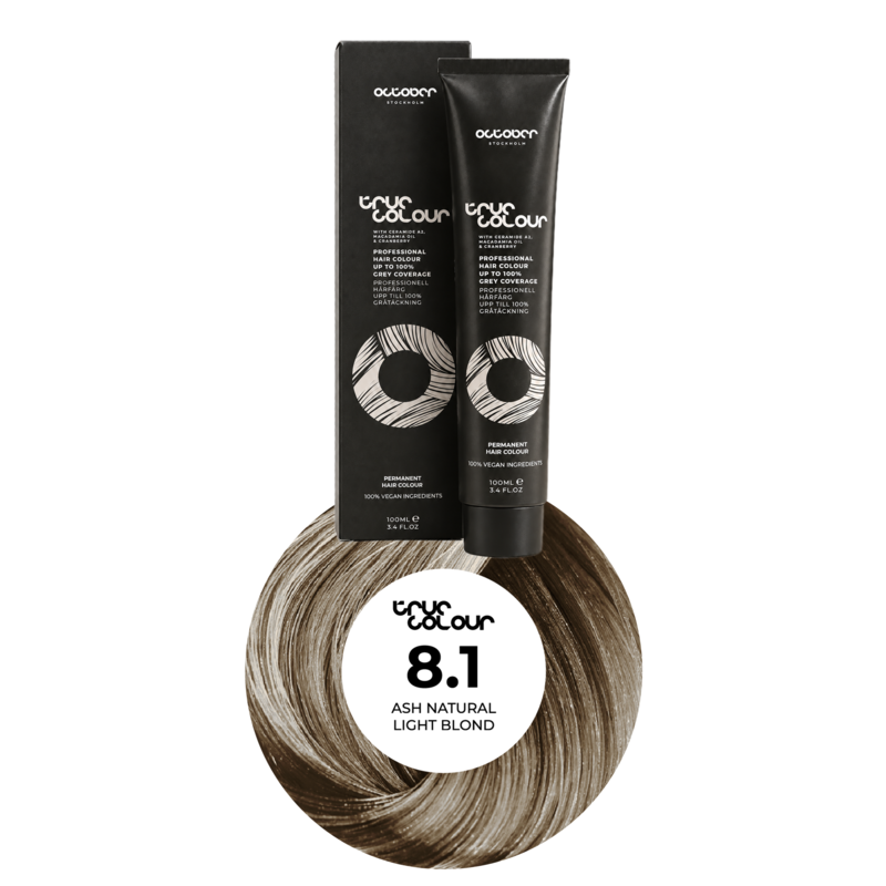 October Stockholm True Colour 8.1 Ash Natural Light Blond